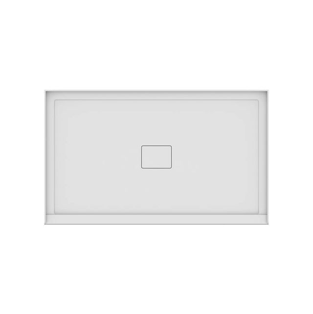 Neptune Rouge - ROUGE shower base 36x60, Central Drain, with tiling flange 3 sides, 60'' Opening, White - White