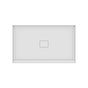 Neptune Rouge - ROUGE shower base 36x60, Central Drain, with tiling flange 3 sides, 60'' Opening, White - White