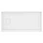 Neptune Rouge - ROUGE shower base 30x60, Left Drain, with tiling flange 3 sides, 60'' Opening, White - White