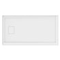Neptune Rouge - ROUGE shower base 32X60, Left Drain, with tiling flange 2 sides left corner, 60'' Opening, White - White