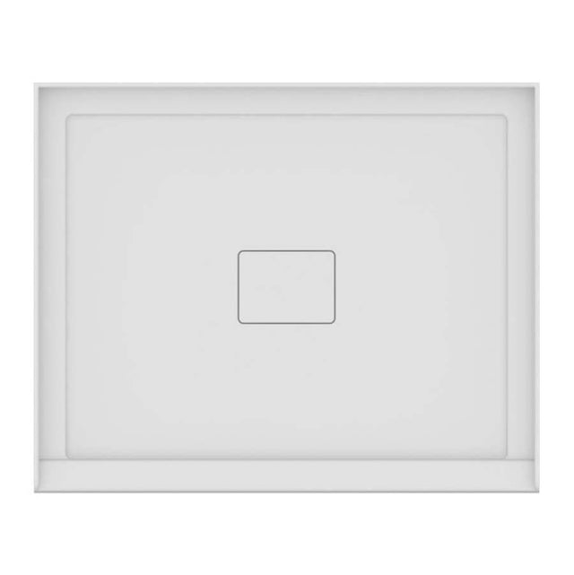Neptune Rouge - ROUGE shower base 34x42, Central Drain, with tiling flange 3 sides, 42'' Opening, White - White