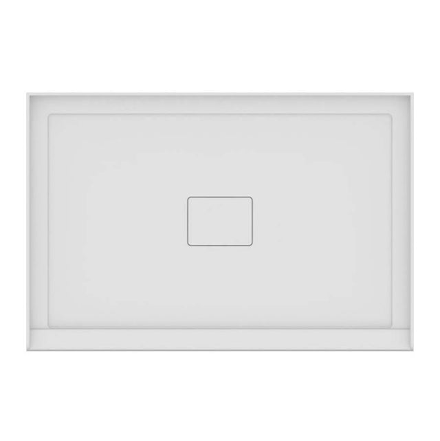 Neptune Rouge - ROUGE shower base 32x48, Central Drain, with tiling flange 3 sides, 48'' Opening, White - White