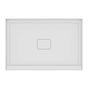 Neptune Rouge - ROUGE shower base 32x48, Central Drain, with tiling flange 3 sides, 48'' Opening, White - White