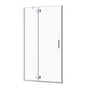 Neptune Rouge - AZELIA 42 Pivoting Shower Door, Chrome/Clear - Chrome, Clear
