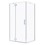 Neptune Rouge - AZELIA 3260 Pivoting shower door, Chrome/Clear - Chrome, Clear
