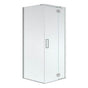 Neptune Rouge - AZELIA 3636 Pivoting shower door, Chrome/Clear - Chrome, Clear