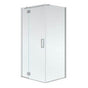 Neptune Rouge - AZELIA 3442 Pivoting shower door, Chrome/Clear - Chrome, Clear