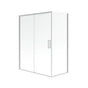 Neptune Rouge - SELLA 3260 6mm sliding shower door, Chrome/Clear - Chrome, Clear