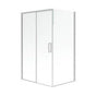 Neptune Rouge - SELLA 3648 6mm sliding shower door, Chrome/Clear - Chrome, Clear
