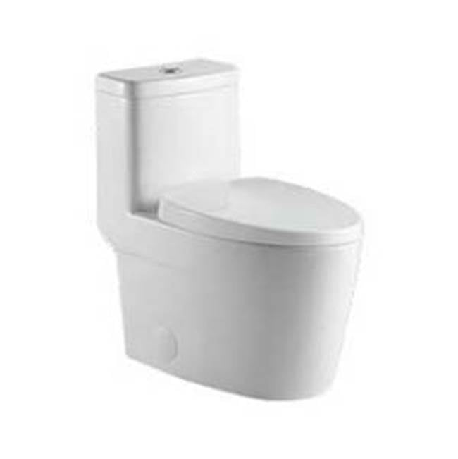 Neptune Rouge - ZEN TOILET, WHITE - White
