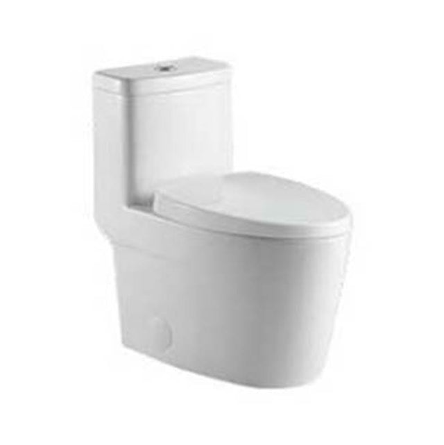 Neptune Rouge - ZEN TOILET, WHITE - White