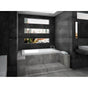 Neptune Rouge - Impact Bathtub 34X66, Mass-Air, Chrome Drain, White - White