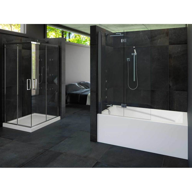 Neptune Rouge - Oslo Bathtub 32X60 With Tiling Flange And Skirt, Left Drain, White - White