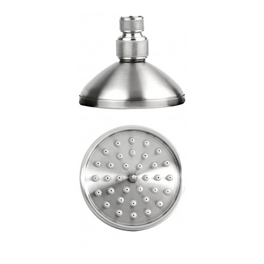 Outdoor Shower - 4'' Shower Head - Satin
