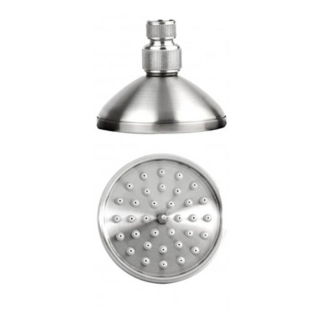 Outdoor Shower - 4'' Shower Head - Satin