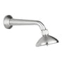 Outdoor Shower - Shower Head Set - 4'' Shower Head, 8'' Arm - Satin