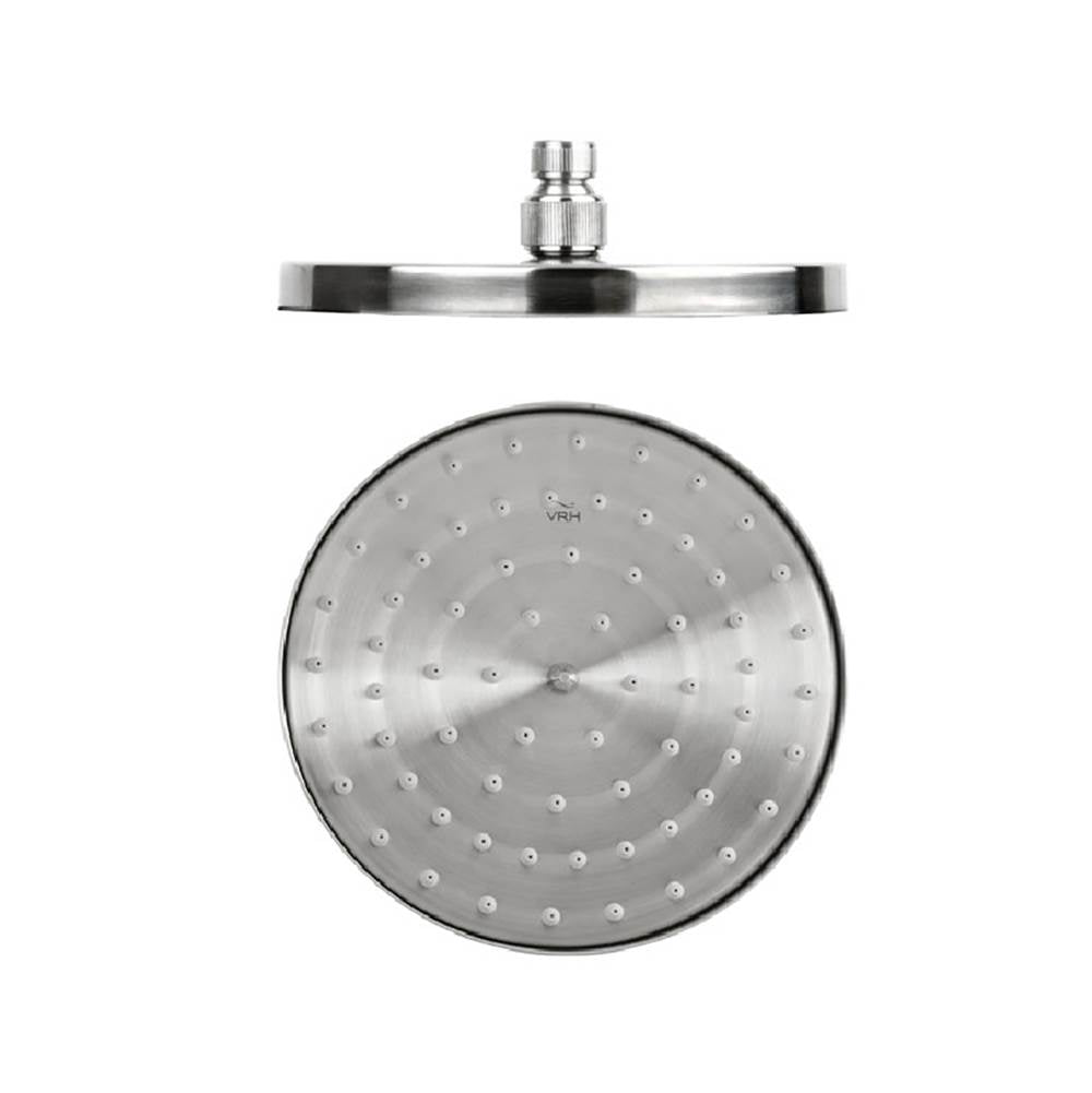 Outdoor Shower - 8'' Disk Shower Head - Satin