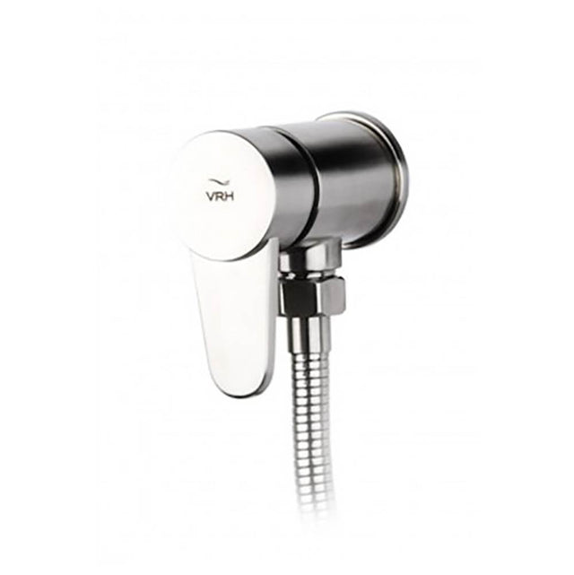 Outdoor Shower - Angle Valve - ''Romeo'' Lever Handle - Satin