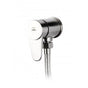 Outdoor Shower - Angle Valve - ''Romeo'' Lever Handle - Satin