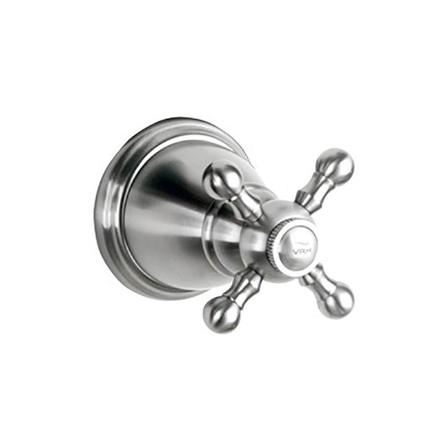 Outdoor Shower - Concealed Single Supply Valve - ''Collana'' Cross Handle - Satin