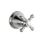 Outdoor Shower - Concealed Single Supply Valve - ''Collana'' Cross Handle - Satin