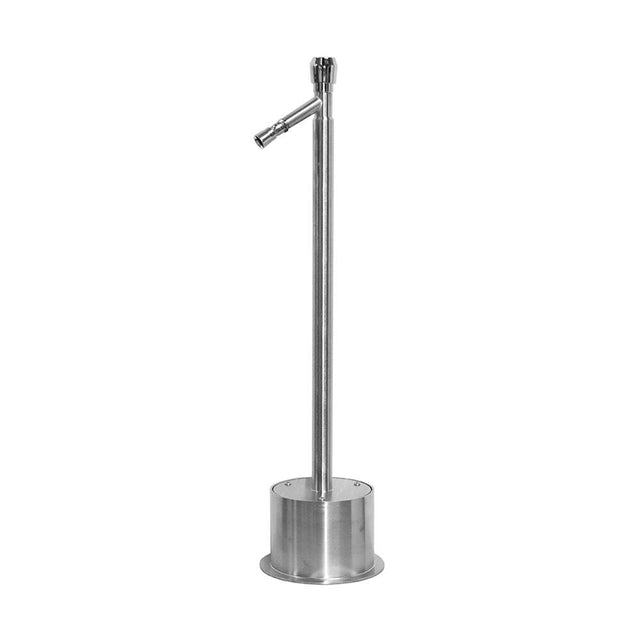 Outdoor Shower - Free Standing Single Supply ADA Metered Foot Shower