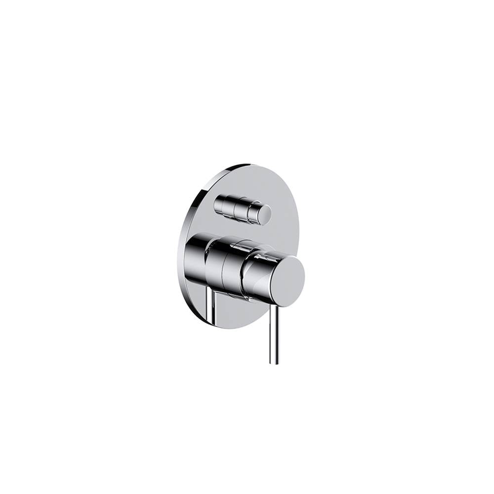 Outdoor Shower - 'Waterline'' Concealed Hot & Cold Valve with 2-way Diverter - Mirror