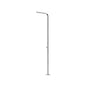 Outdoor Shower - 'Skinny'' Free Standing Hot & Cold Shower Unit - Concealed Shower Head - Mirror