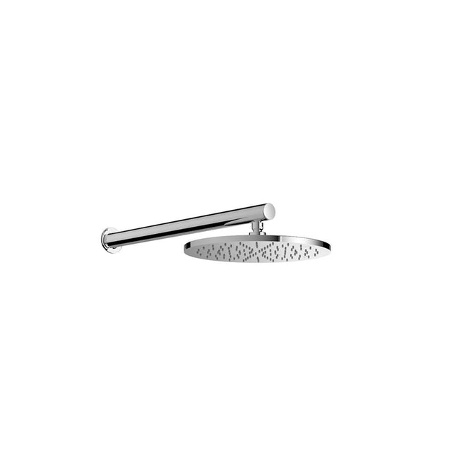 Outdoor Shower - 'Waterline'' 12'' Round Shower Head with 18'' Arm - Satin(previous model: FTA-SA33-SHA-S)