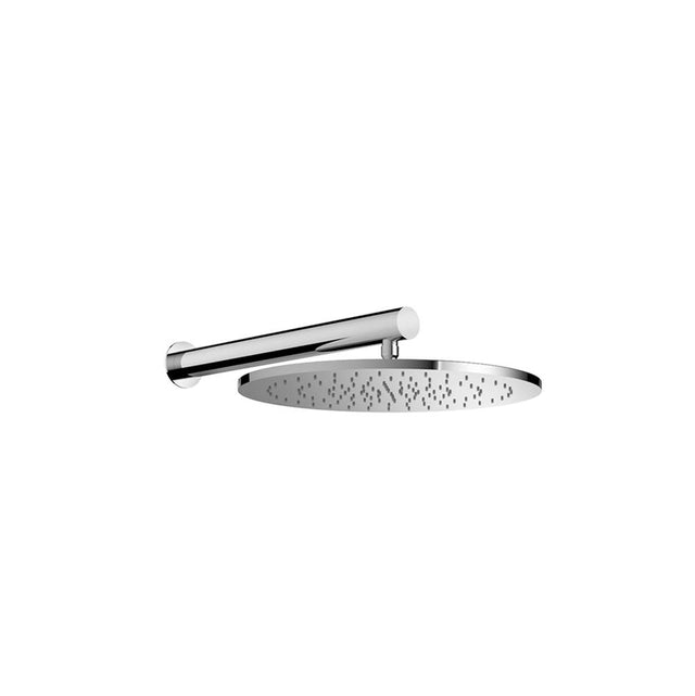 Outdoor Shower - 'Waterline'' 16'' Round Shower Head with 18'' Arm - Mirror(previous model: FTA-SA40B-SHA)