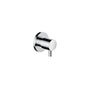 Outdoor Shower - 'Waterline'' Concealed Single Supply Valve - Satin