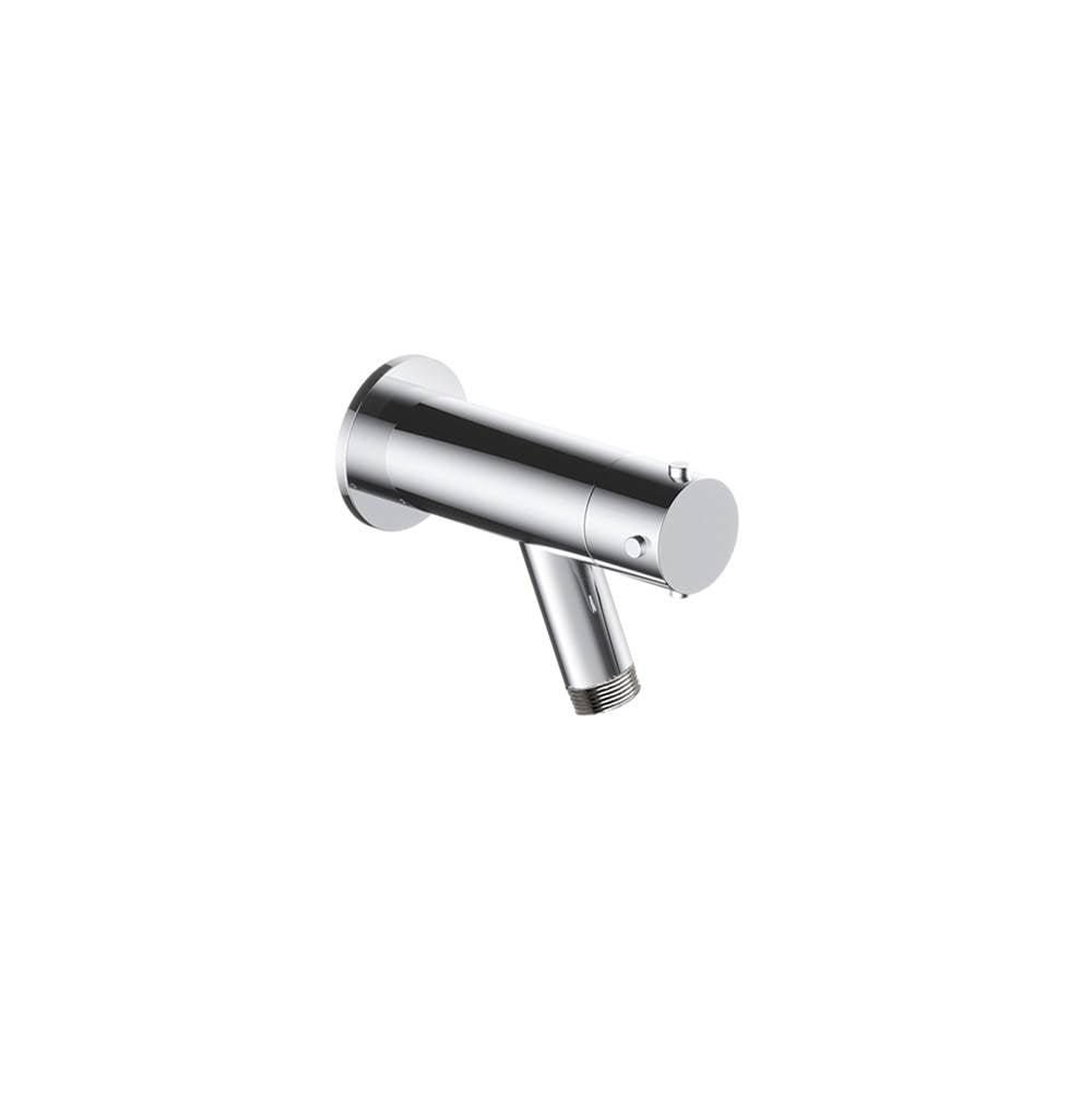 Outdoor Shower - 'Waterline'' Single Supply Hose Bibb - Satin