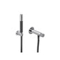 Outdoor Shower - 'Waterline'' Wall Mount Single Supply Hand Spray - Satin