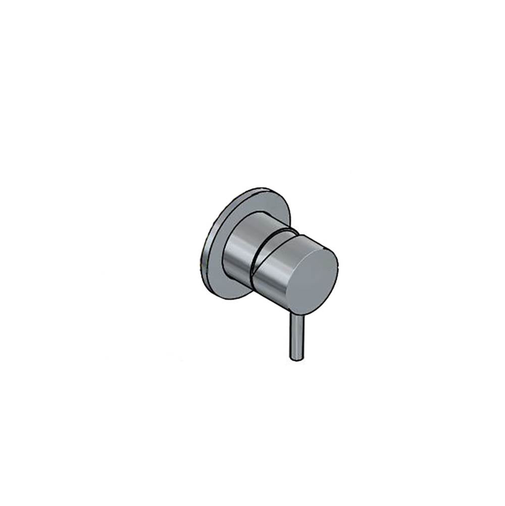 Outdoor Shower - 'Waterline'' Concealed Hot & Cold Valve (concealed valve box) - Satin