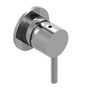 Outdoor Shower - Concealed Hot & Cold Valve - Lever Handle - Satin