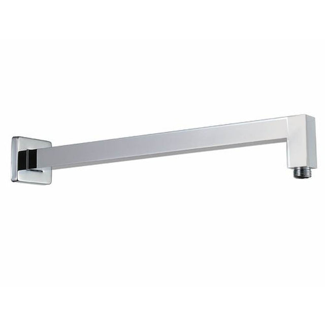 Outdoor Shower - 14'' Square Shower Head Arm - Satin