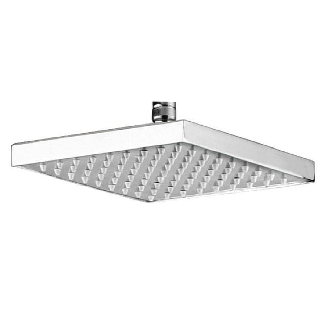 Outdoor Shower - 8'' Square Shower Head - Satin