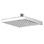 Outdoor Shower - 8'' Square Shower Head - Satin