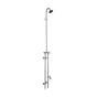 Outdoor Shower - Wall Mount Hot & Cold Shower - ADA Lever Handle Valve, 4'' Shower Head, Hose Bibb
