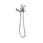 Outdoor Shower - Wall Mount Hot & Cold Hand Spray - ADA Lever Handle Valve, Hand Spray & Hose