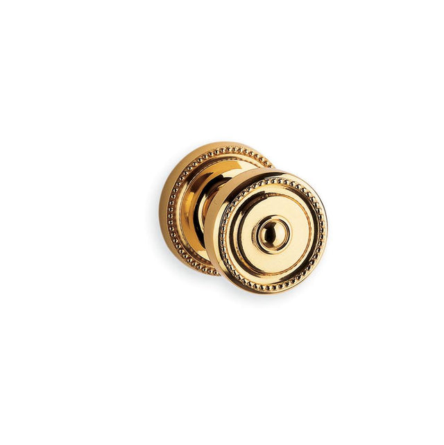 OMNIA - Passage Latchset 134Dr W014 Sb - Lacquered Shaded Bronze