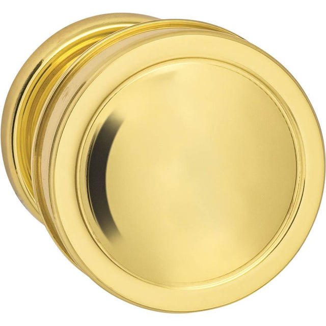 OMNIA - Edged Knob Edged Rose 50mm 234BS W013 Privacy US15