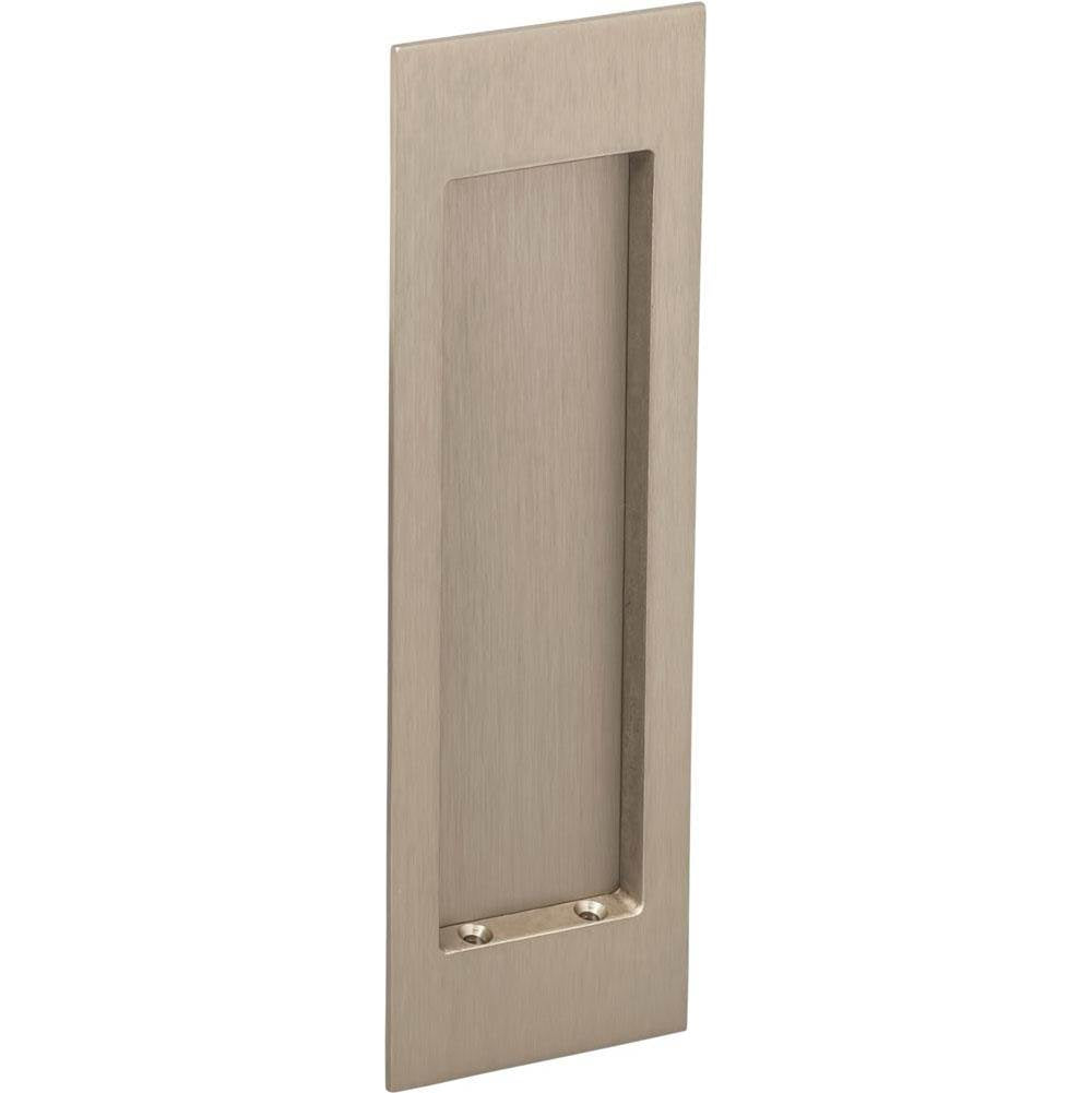 OMNIA - Flushcup, Modern Large Rectangle 7 X 2 9/32 US15 - Satin Nickel