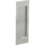 OMNIA - Flushcup, Modern Large Rectangle 7 X 2 9/32 US26D - Satin Chrome