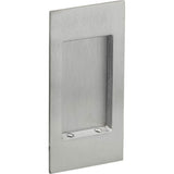 OMNIA - Flushcup, Modern Small Rectangle 4.5 X 2 9/32 US26D - Satin Chrome