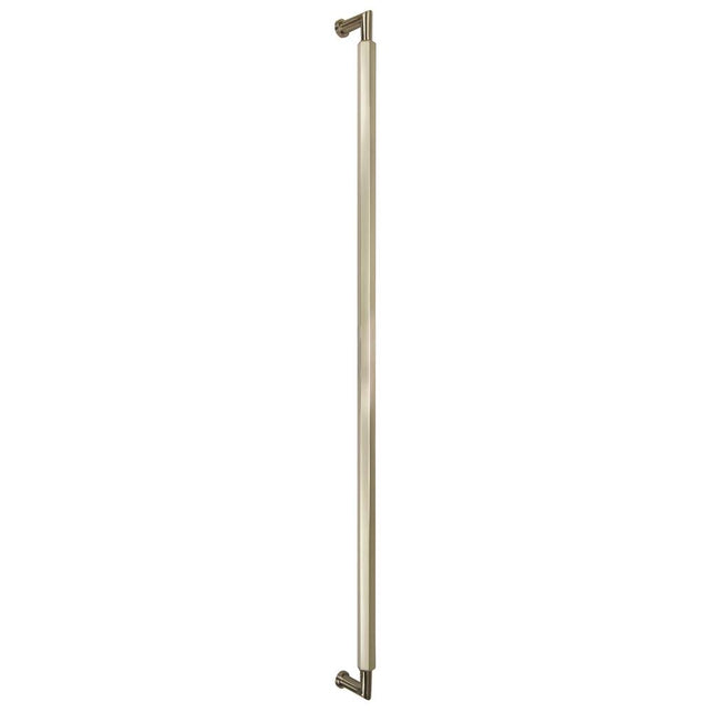 OMNIA - Back To Back Pulls (Pair) - Satin Nickel Plated,Lacquered