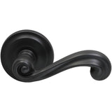 OMNIA - Privacy Set 238/138 W/013 10B - Black,Oil Rubbed,Lacquered