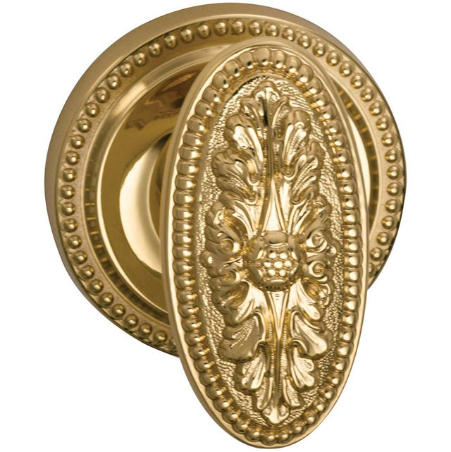 OMNIA - Privacy Latchset 234Bs. US3 - Polished Brass,Lacquered