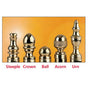 OMNIA - Pair Of Steeple Tips Vi - Vintage Iron