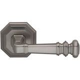 OMNIA - Passage Set 238/134 with 013 US15 - Lacquered Satin Nickel Plated